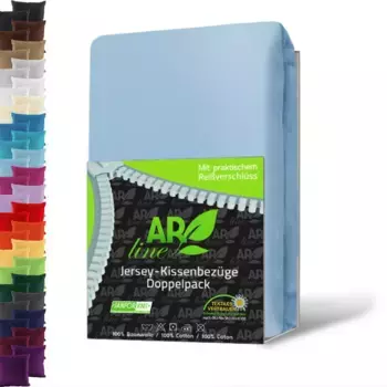 Чехол на подушку EllaTex, голубой