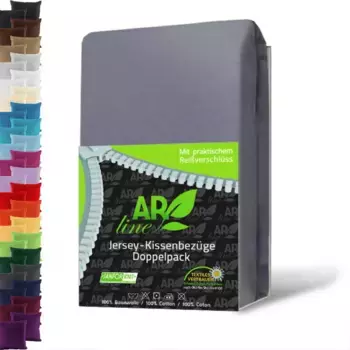 Чехол на подушку EllaTex, серый