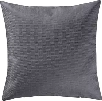 Чехол на подушку Erwin Mller 111635, 50x1x50 см, темно-серый