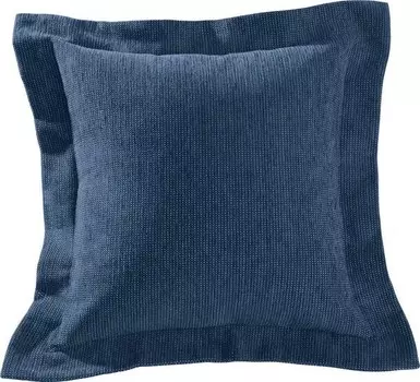 Чехол на подушку Erwin Mller 117388, 50x1x50 см цвет hellblau/blau