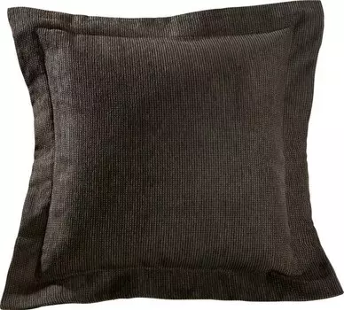 Чехол на подушку Erwin Mller 117388, 50x1x50 см цвет braun/schwarz