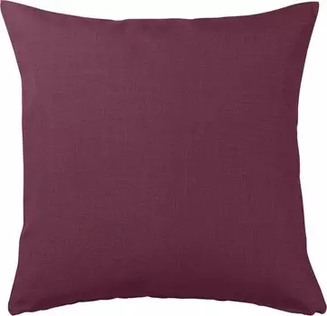 Чехол на подушку Erwin Mller 161455, 40x1x40 см цвет beere