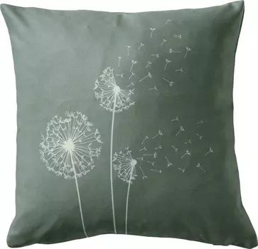 Чехол на подушку Erwin Mller 205199, 40x1x40 см цвет salbei-wei
