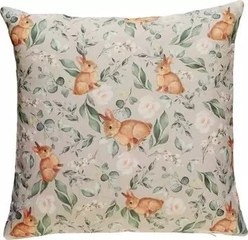 Чехол на подушку Erwin Mller 206001, 50x1x50 см цвет beige-grn