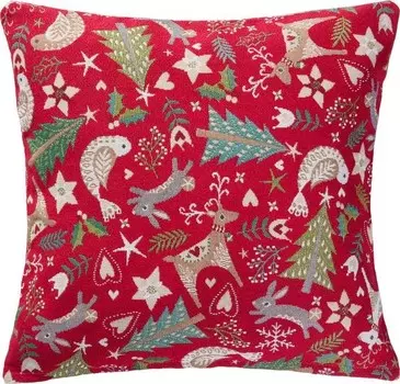 Чехол на подушку Erwin Mller 209008, 40x1x40 см, красный