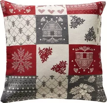 Чехол на подушку Erwin Mller 209015, 50x1x50 см, красный