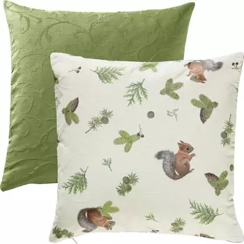 Чехол на подушку Erwin Mller 2 шт 207318 2-teilig, 40x1x40 см, зеленый