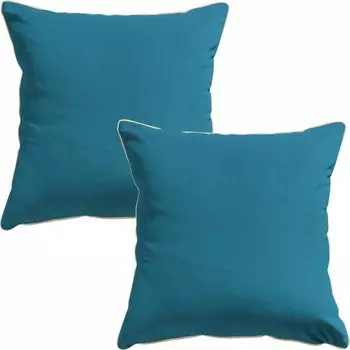 Чехол на подушку Erwin Mller 2er-Pack 161291, 50x1x50 см цвет petrol