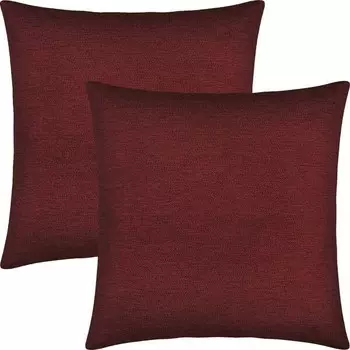 Чехол на подушку Erwin Mller 2er-Pack 208739, 50x1x50 см цвет dunkelrot