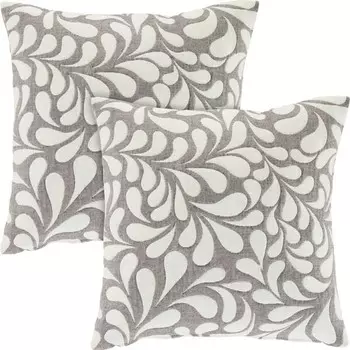 Чехол на подушку Erwin Mller 2er-Pack 206590, 50x1x50 см, серо-коричневый