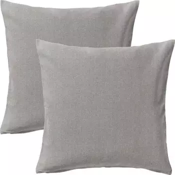 Чехол на подушку Erwin Mller 2er-Pack 200579, 50x1x50 см, серый