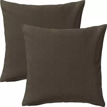 Чехол на подушку Erwin Mller 2er-Pack 200579, 50x1x50 см, коричневый