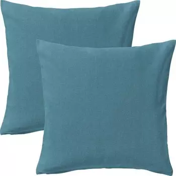 Чехол на подушку Erwin Mller 2er-Pack 200579, 50x1x50 см, бирюзовый