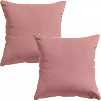 Чехол на подушку Erwin Mller 2er-Pack 161291, 50x1x50 см, старый розовый