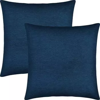 Чехол на подушку Erwin Mller 2er-Pack 208739, 50x1x50 см, темно-синий