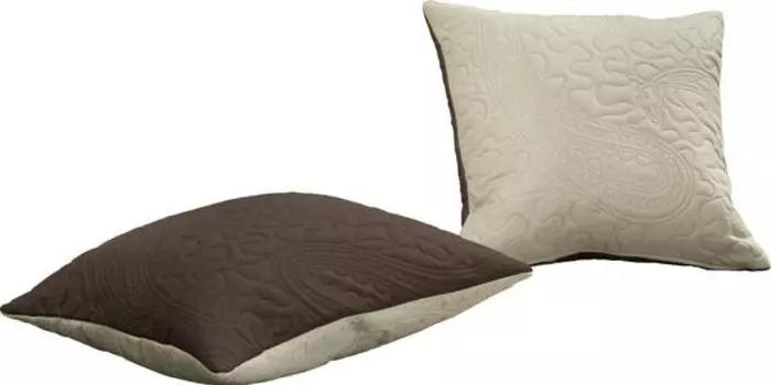 Чехол на подушку Erwin Mller 2er-Pack 125257, 40x1x40 см, темно-коричневый