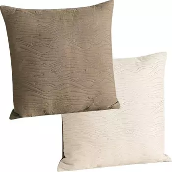 Чехол на подушку Erwin Mller 2er-Pack 148979, 40x1x40 см цвет braun/creme