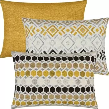 Чехол на подушку Erwin Mller 3er-Pack 208758, 30x1x50 см цвет curry