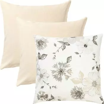 Чехол на подушку Erwin Mller 3er-Pack 208814, 50x1x50 см, кремовый