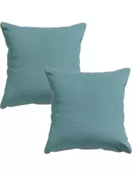 Чехол на подушку Erwin Mller, бирюзовый