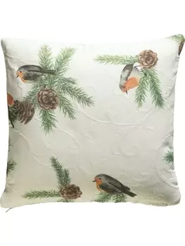 Чехол на подушку Erwin Mller, цвет natur/braun/grn