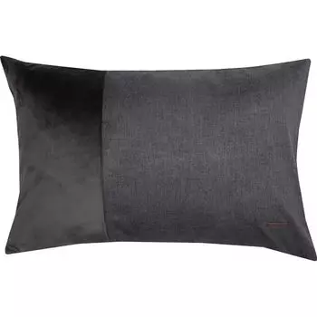 Чехол на подушку Esprit Арфа на бархатном каблуке темно-серый 38х58см