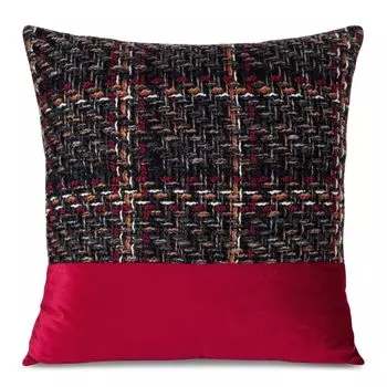 Чехол на подушку Eurofirany Christmas 45x45 см красный декор