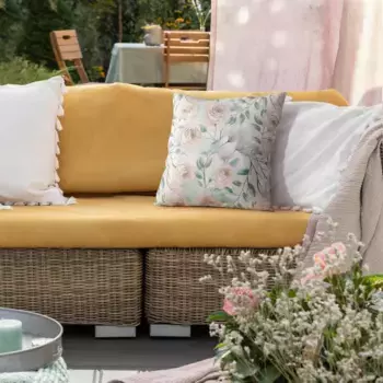 Чехол на подушку Eurofirany, зеленый