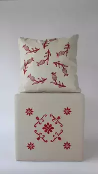 Чехол на подушку Evila Originals, бежевый