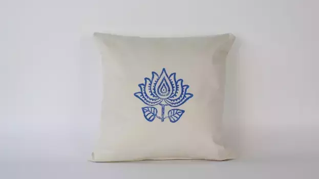 Чехол на подушку Evila Originals, бежевый