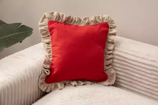 Чехол на подушку Evila Originals, бежевый