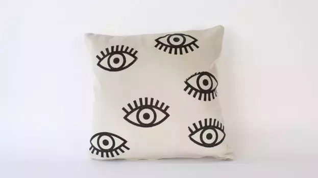 Чехол на подушку Evila Originals, бежевый