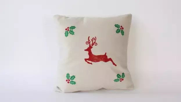 Чехол на подушку Evila Originals, бежевый