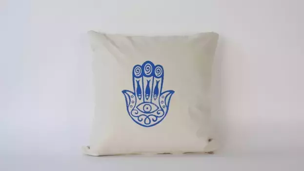 Чехол на подушку Evila Originals, бежевый