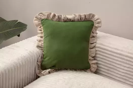 Чехол на подушку Evila Originals, зеленый