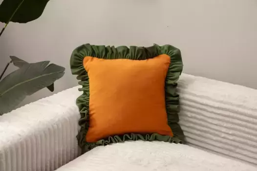 Чехол на подушку Evila Originals, зеленый