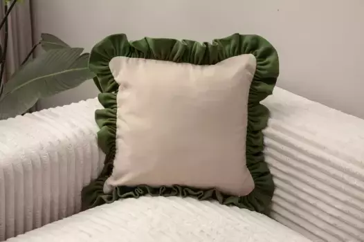 Чехол на подушку Evila Originals, зеленый