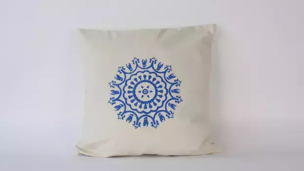 Чехол на подушку Evila Originals, зеленый