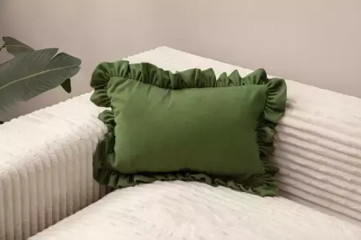 Чехол на подушку Evila Originals, зеленый