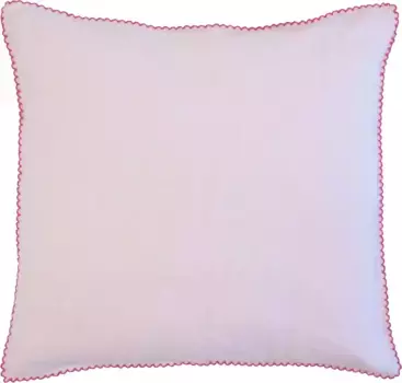 Чехол на подушку Fleuresse "Прованс", (2 шт.), лен, премиум качество, охлаждающая ткань 40х40 см, розовый