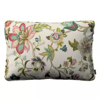 Чехол на подушку Gabi с окантовкой 60х40см Dekoria, бежевый