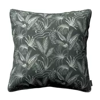 Чехол на подушку Gabi с окантовкой Dekoria, черный