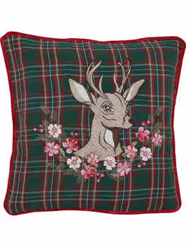 Чехол на подушку Greengate, зеленый