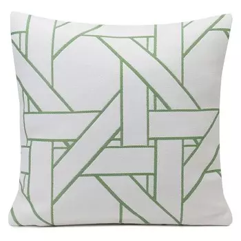 Чехол на подушку Gzze Lombok, 40x1x40 см, зеленый