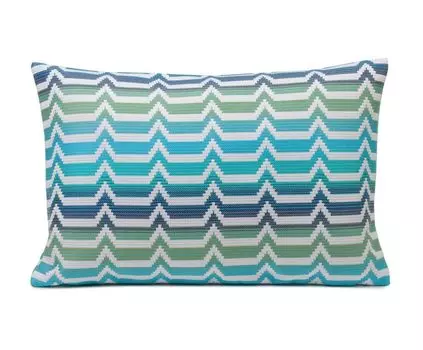 Чехол на подушку Gzze NAXOS 40 x 60 см, цвет бирюзовый, на молнии