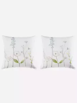 Чехол на подушку Heine Home, (2 шт.) 40х40 см, цвет wei-bunt