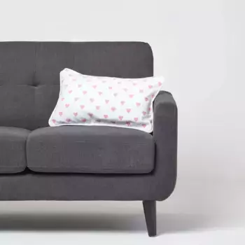 Чехол на подушку Homescapes, розовый