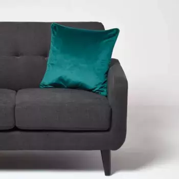 Чехол на подушку Homescapes, зеленый