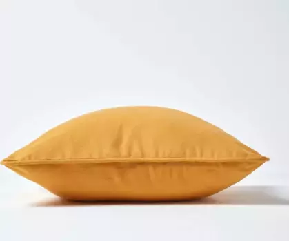 Чехол на подушку Homescapes, желтый