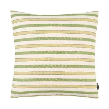 Чехол на подушку Irun, двухцветные полоски, зеленые полоски, размер: 50 х 50 см, наполнитель: полиэстер Proflax